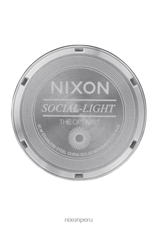 mirar educacion fisica Nixon optimista plata/nácar 86XRT244