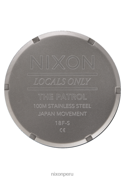 mirar educacion fisica Nixon patrulla bronce/negro 86XRT126