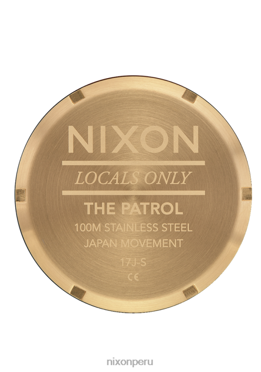 mirar educacion fisica Nixon patrulla oro/negro 86XRT125
