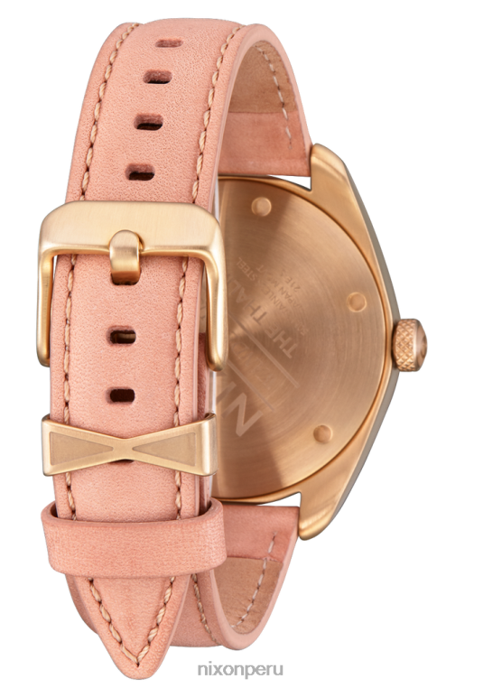 mirar educacion fisica Nixon thalia cuero dorado claro/bronceado 86XRT259