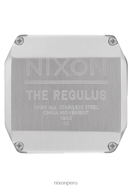 mirar educacion fisica Nixon acero inoxidable regulus negro 86XRT214