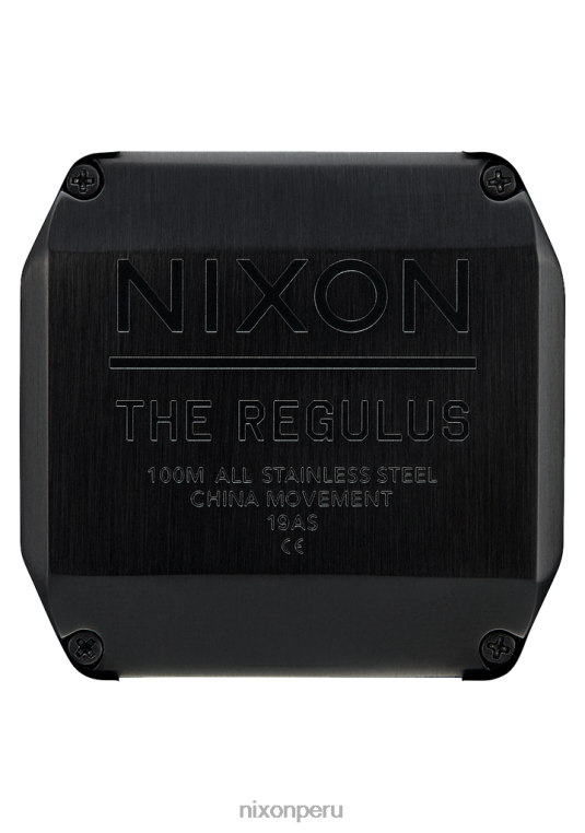 mirar educacion fisica Nixon acero inoxidable regulus todo negro 86XRT213
