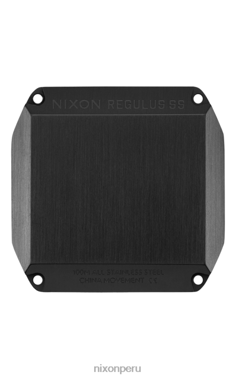 mirar educacion fisica Nixon acero inoxidable regulus todo negro 86XRT213