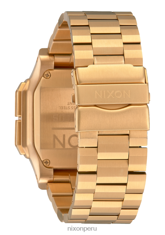 mirar educacion fisica Nixon acero inoxidable regulus todo oro 86XRT212