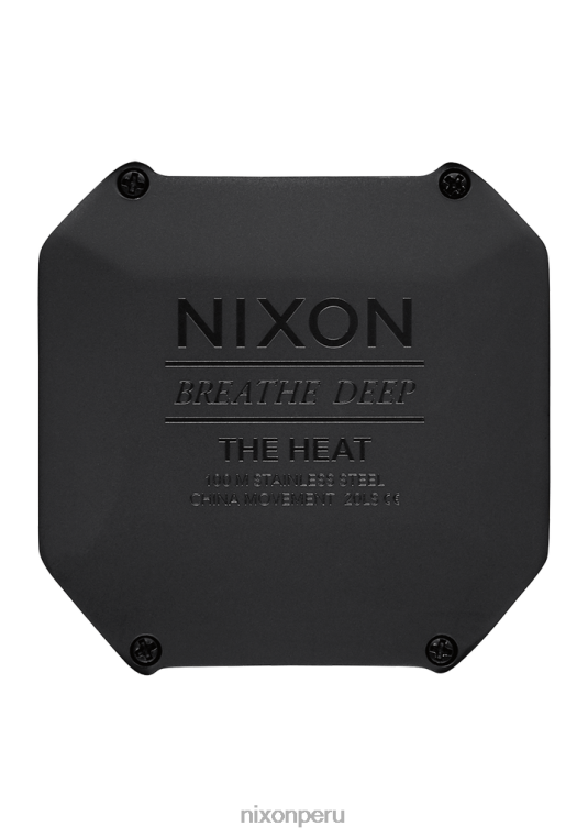 mirar educacion fisica Nixon calor limón/negro 86XRT169