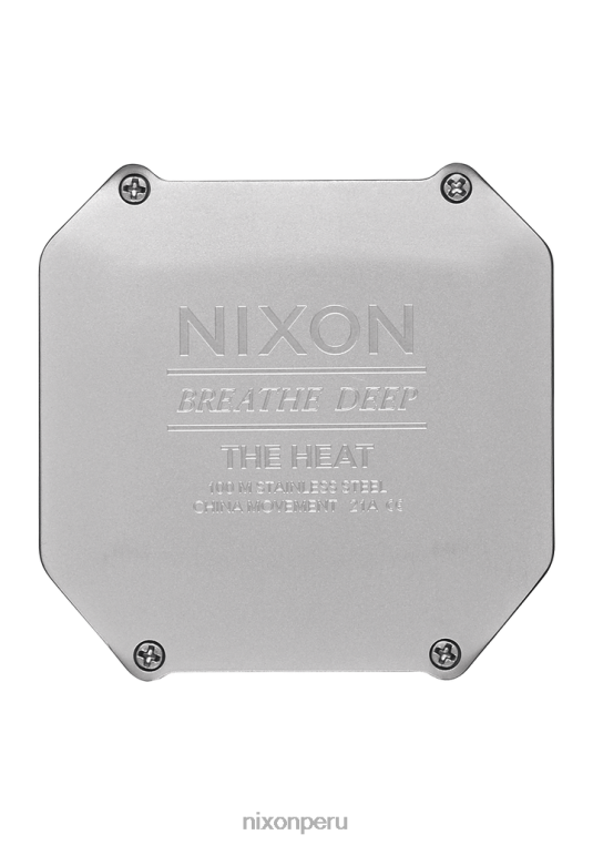 mirar educacion fisica Nixon calor plata 86XRT162