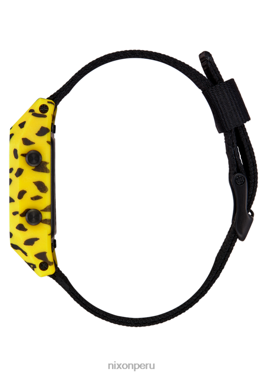 mirar educacion fisica Nixon grapa de piedras rodantes amarillo/negro 86XRT217