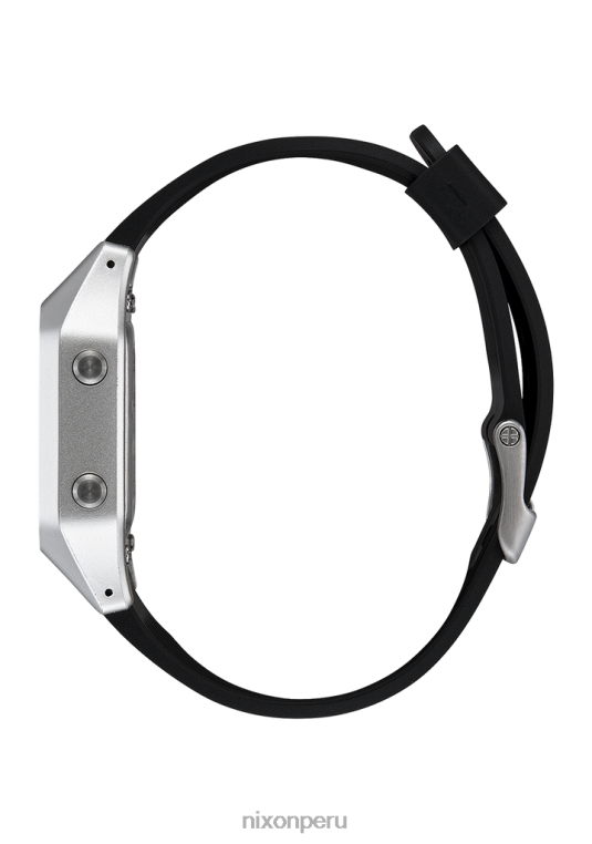 mirar educacion fisica Nixon grapa negro plata 86XRT144
