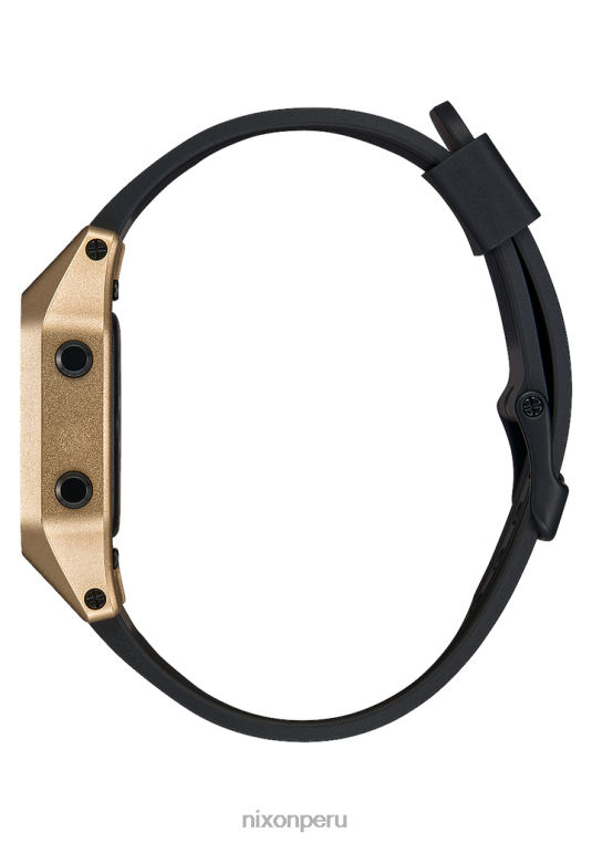 mirar educacion fisica Nixon grapa oro negro 86XRT139
