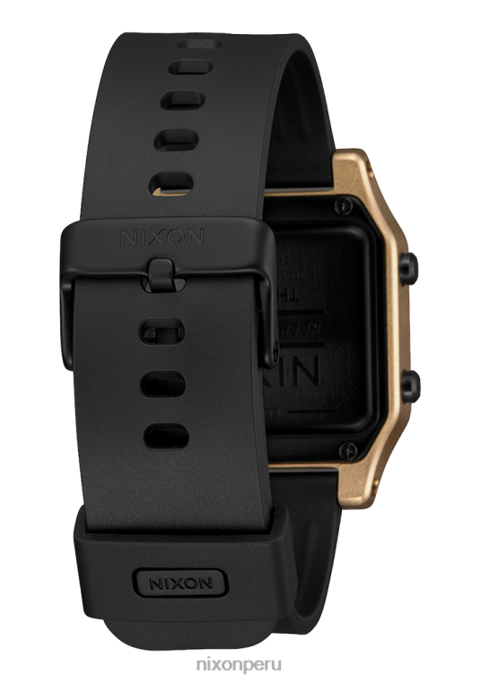 mirar educacion fisica Nixon grapa oro negro 86XRT139