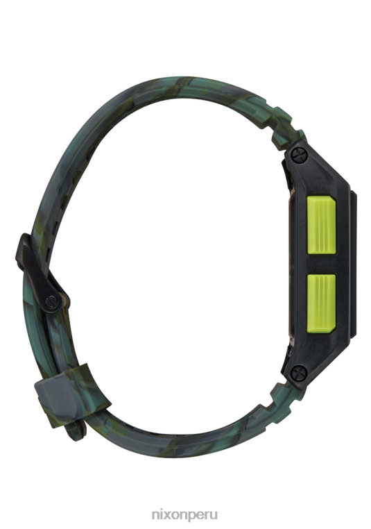 mirar educacion fisica Nixon marea base pro camuflaje verde 86XRT178
