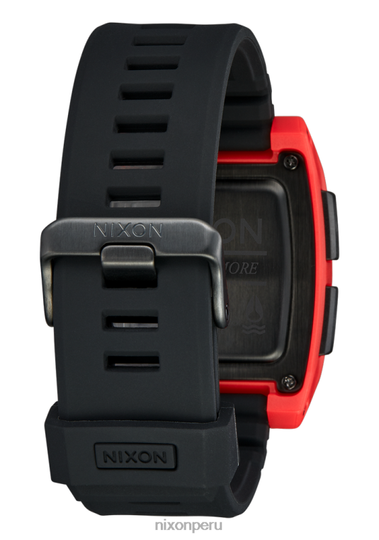 mirar educacion fisica Nixon marea base pro negro rojo 86XRT182
