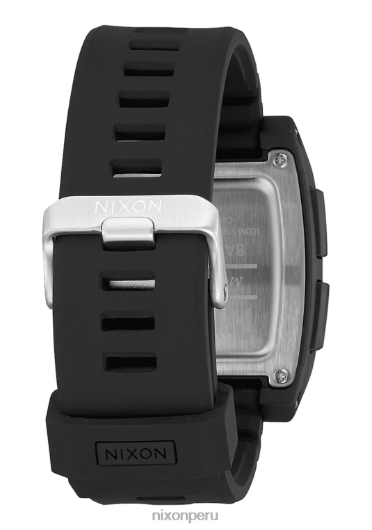 mirar educacion fisica Nixon marea base pro positivo negro/verde 86XRT176
