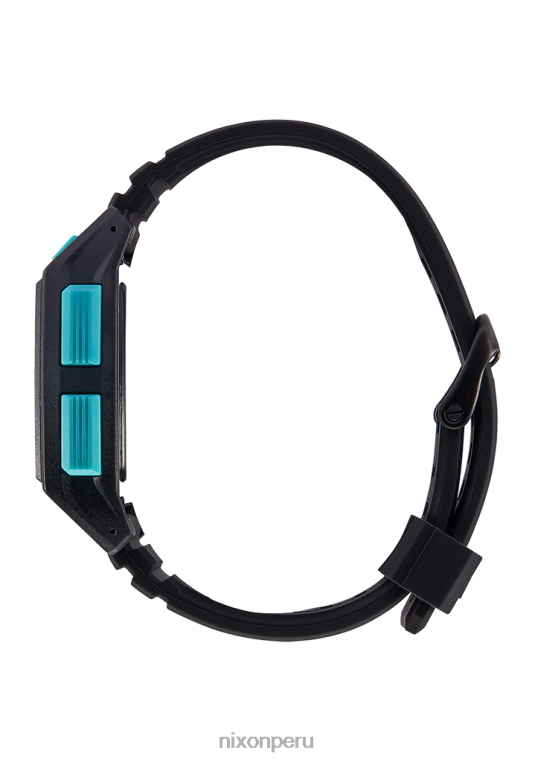 mirar educacion fisica Nixon marea base pro todo negro/azul 86XRT181