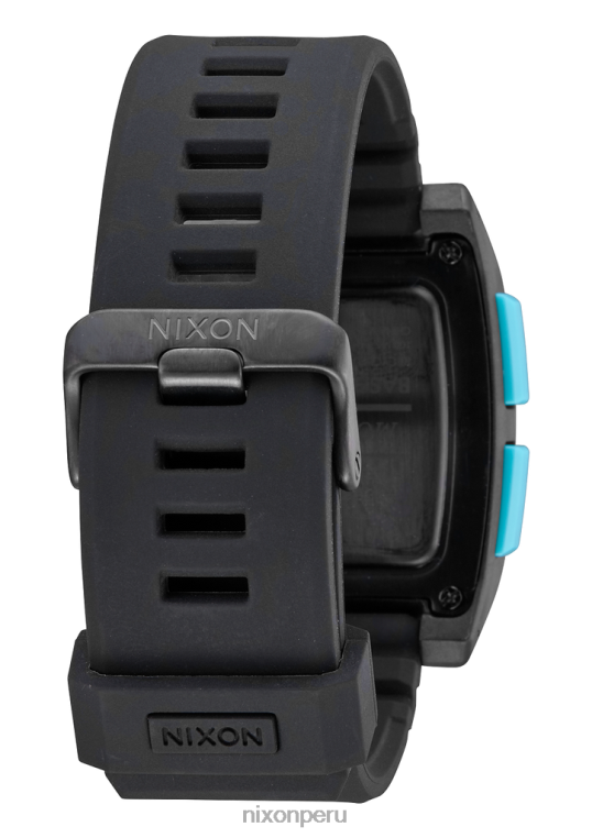 mirar educacion fisica Nixon marea base pro todo negro/azul 86XRT181