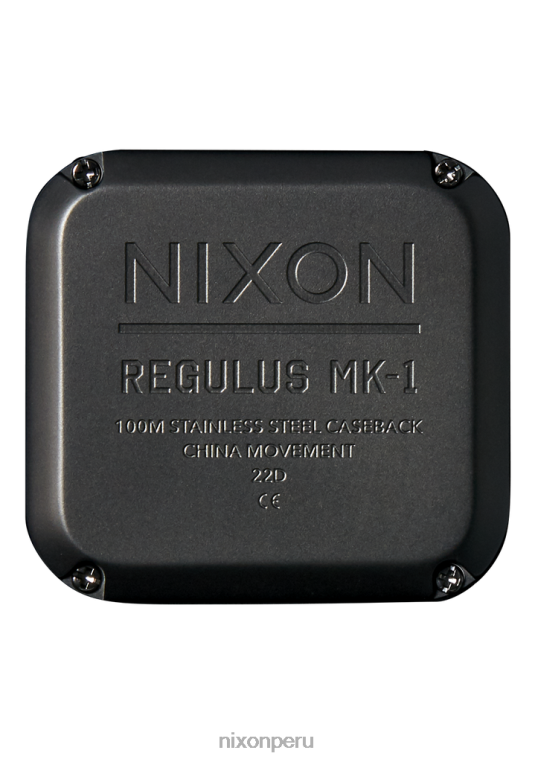 mirar educacion fisica Nixon regulus mk-1 todo negro 86XRT196