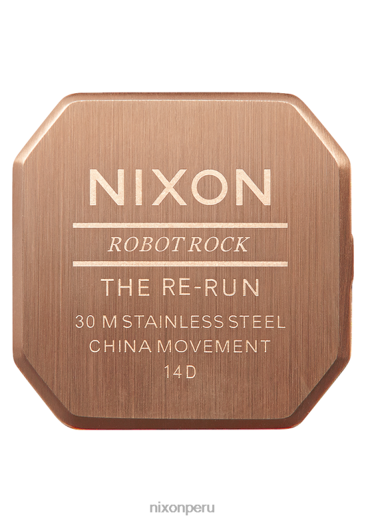 mirar educacion fisica Nixon repetición todo oro rosa 86XRT149