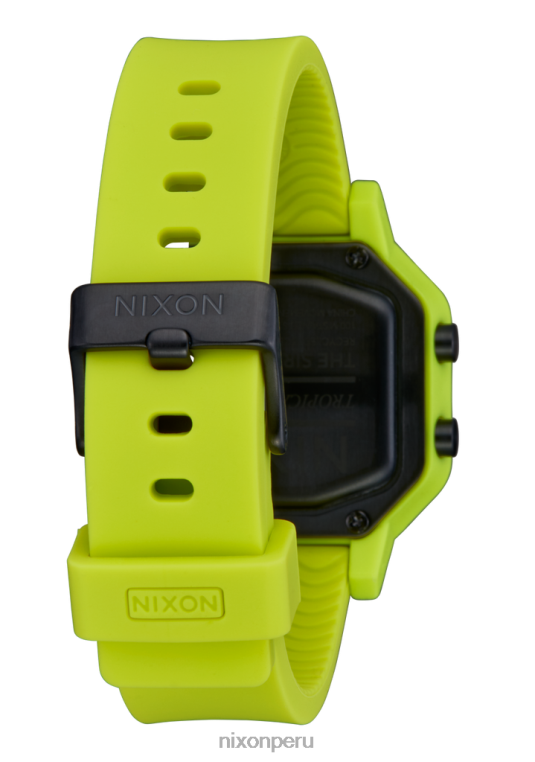 mirar educacion fisica Nixon sirena limón/negro 86XRT189
