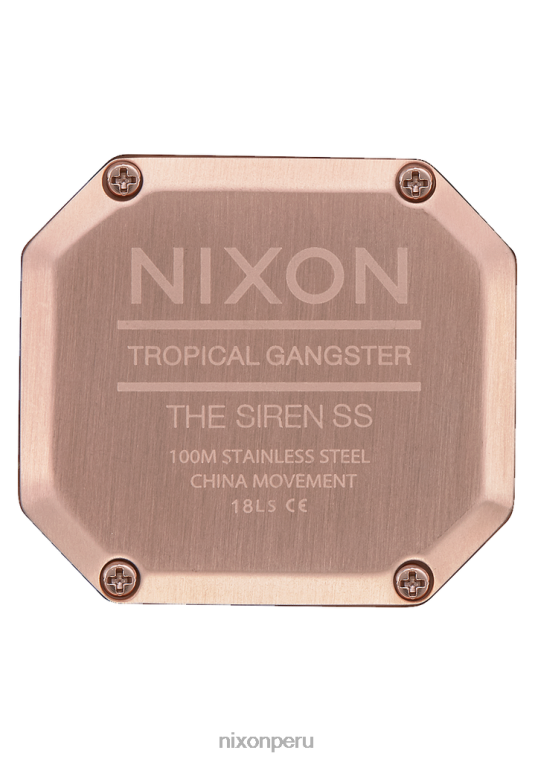 mirar educacion fisica Nixon sirena milanesa todo oro rosa 86XRT270