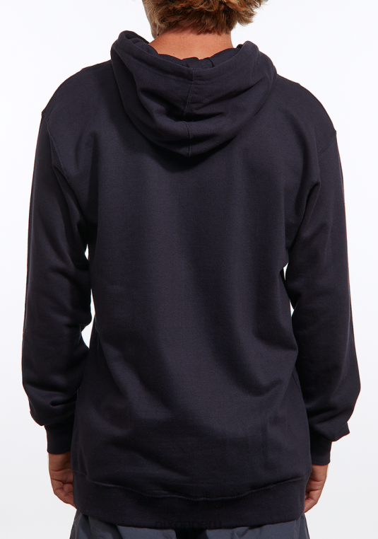 ropa educacion fisica Nixon sudadera con capucha con marca denominativa Armada 86XRT464