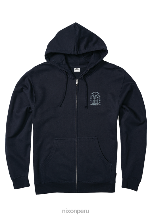 ropa educacion fisica Nixon sudadera con capucha y cremallera Armada 86XRT470