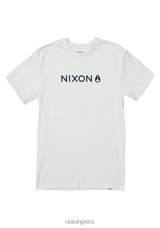 ropa educacion fisica Nixon camiseta base repreve blanco 86XRT505