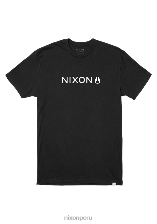 ropa educacion fisica Nixon camiseta base repreve negro 86XRT503