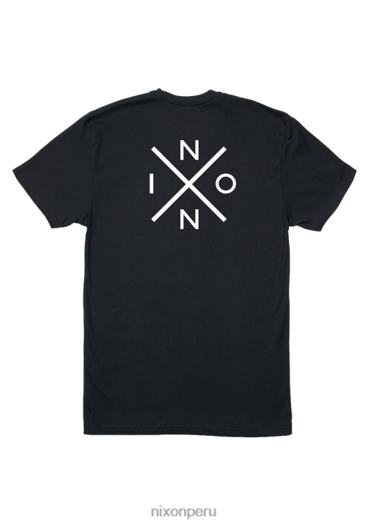 ropa educacion fisica Nixon camiseta de punto negro 86XRT478