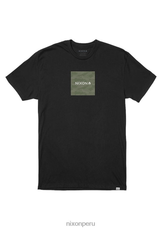 ropa educacion fisica Nixon camiseta de puntos negro 86XRT520