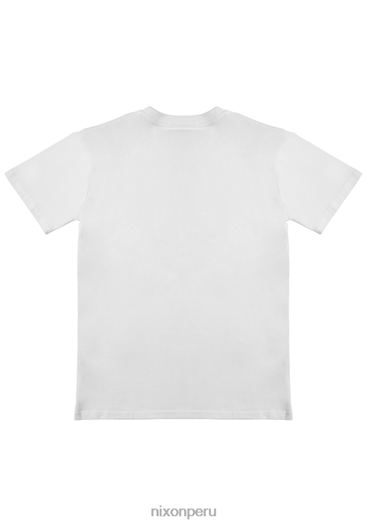 ropa educacion fisica Nixon camiseta gorrión blanco 86XRT489