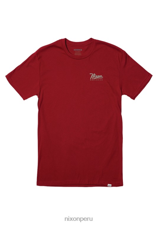 ropa educacion fisica Nixon camiseta repreve con bucles cardenal 86XRT510