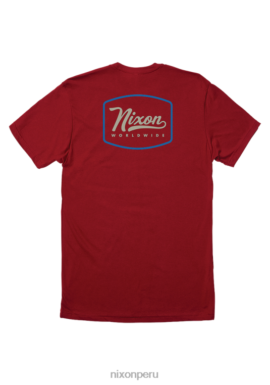ropa educacion fisica Nixon camiseta repreve con bucles cardenal 86XRT510