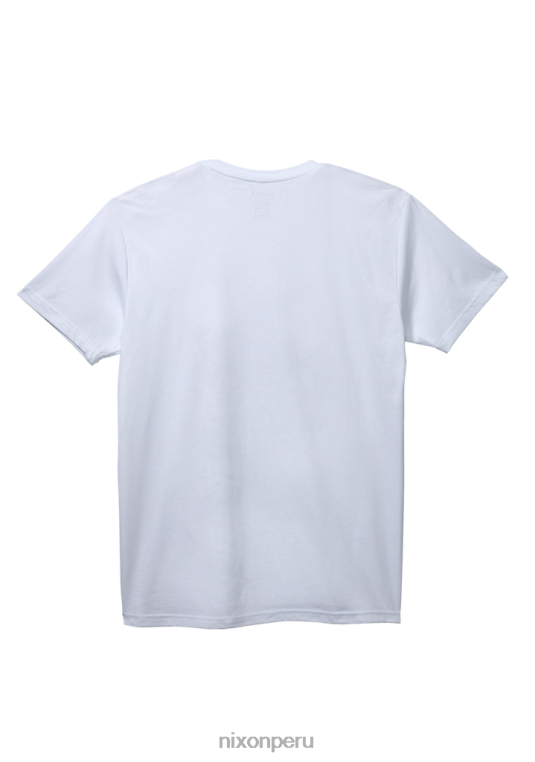 ropa educacion fisica Nixon mantente espumoso repreve camiseta blanco/salvia 86XRT515